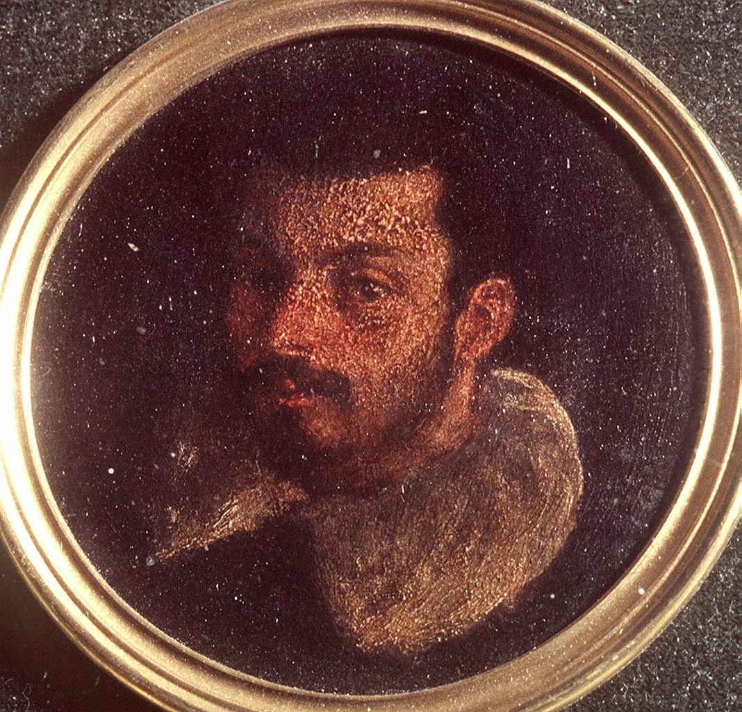 91-autoritratto di Francesco Bassano il giovane -Uffizi-miniatura